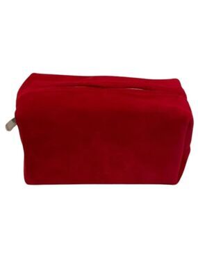 NEW Dior Velvet Trousse Red‎ Makeup Pouch. Women's Accessories.